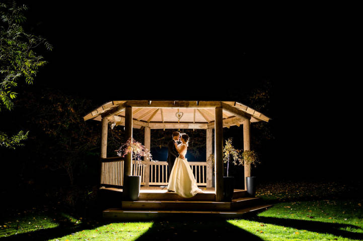 Night time Gazebo - Expression Photography