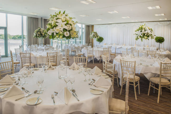 Wedding breakfast in the Mallard Suite