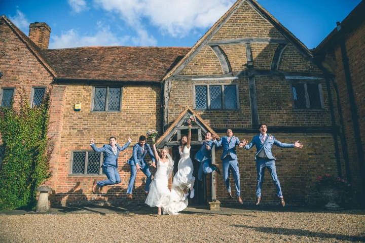 Barn wedding venue at Lillibrooke Manor in Berkshire