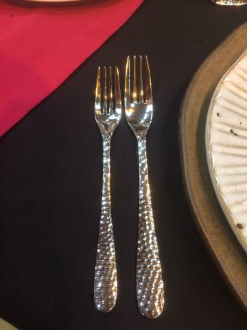 Rose Gold Cutlery Settings