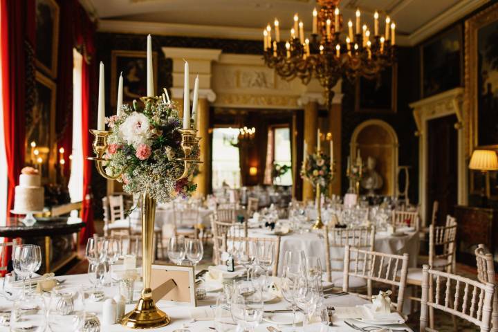 Broughton Hall Estate - The Red Drawing Room