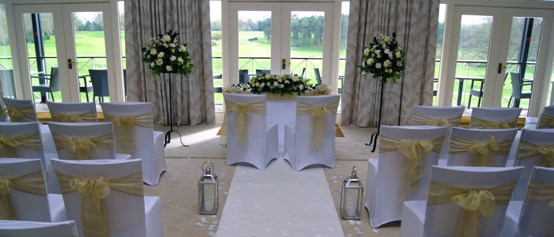 Bearwood Lakes Golf Club,Civil ceremony in Berkshire