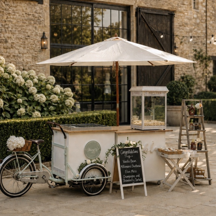 Tilly our ice cream bike & popcorn stand 