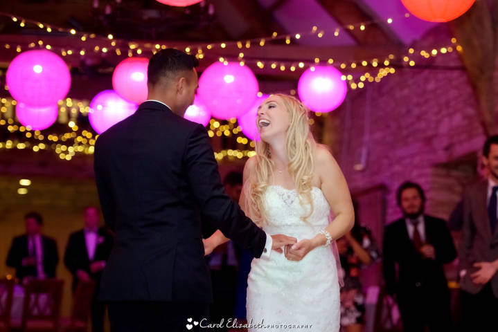 Caswell House wedding reception