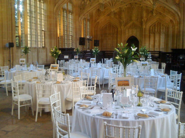 Wedding catering in Oxford, Oxfordshire