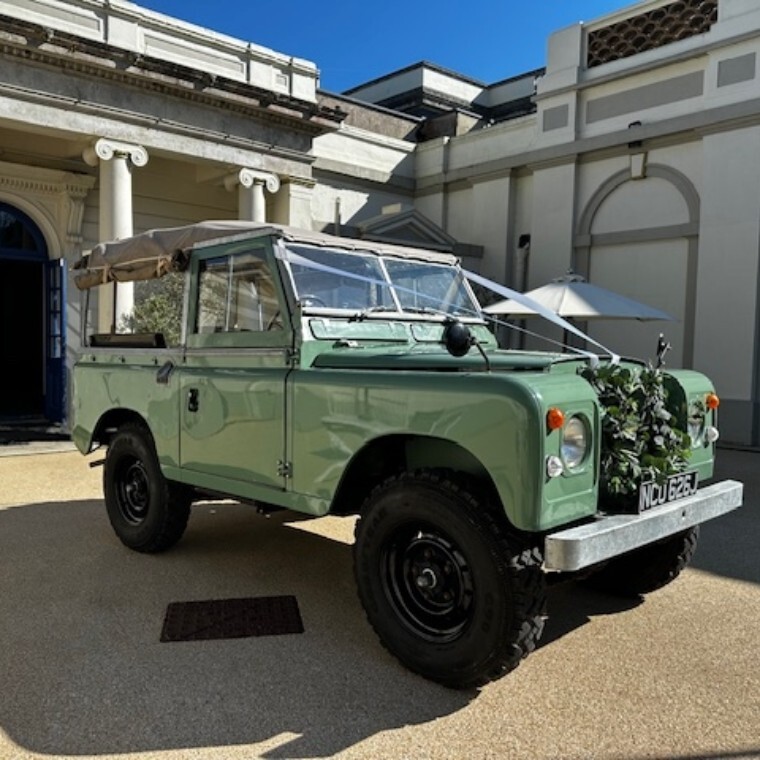 Land rover wedding hire isle of wight, northwood house