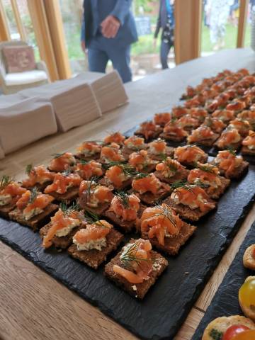 Smoked Salmon Canape