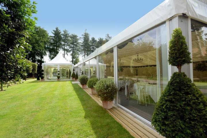 Thursford Garden Pavilion Marquee Wedding