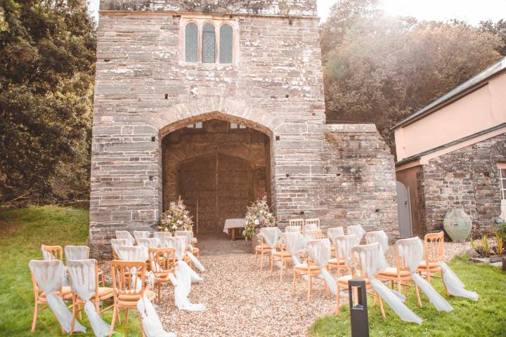 Outdoor Ceremony Setup