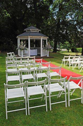 Our licensed pagoda for beautiful outdoor wedding ceremonies