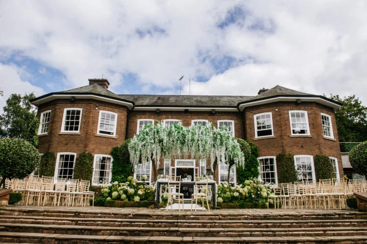 Delamere Manor Ceremony wedding trends outdoor