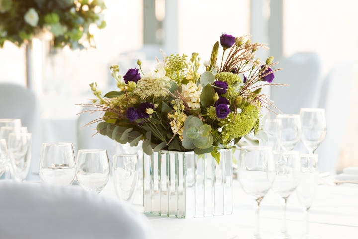 Crowne Plaza Marlow Wedding Table Decor