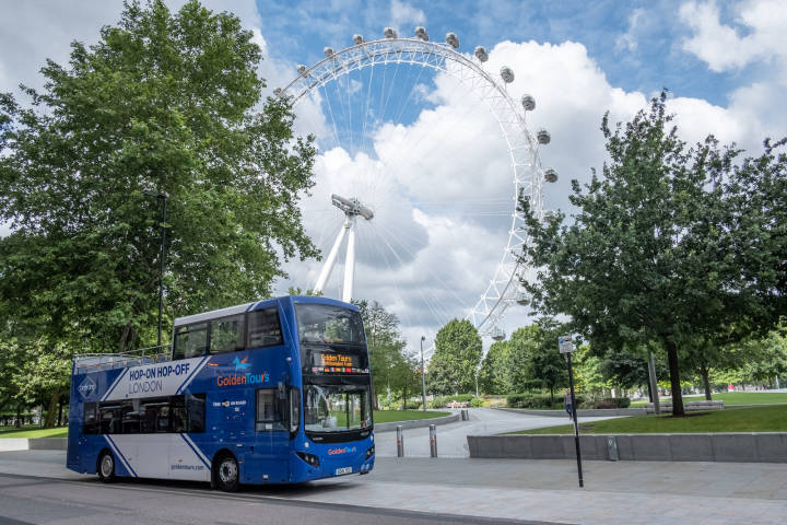 Golden Tours Transport in Central London