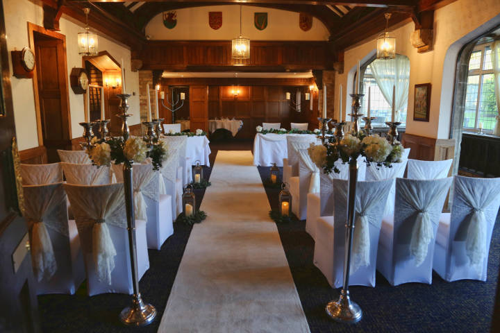 Cave Castle Hotel & Country Club, Intimate Windsor Restaurant Ceremony