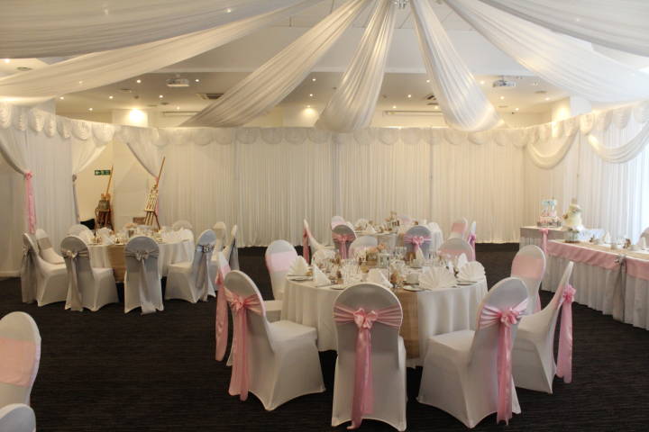 China Fleet Country Club Wedding Breakfast- Atlantic Suite, Saltash, Cornwall