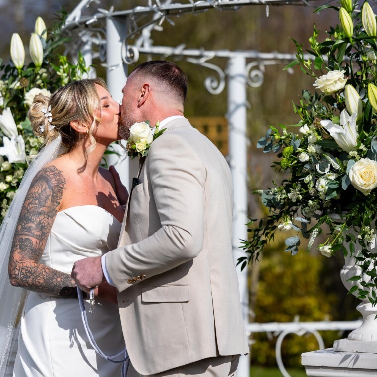 Applewood Hall Outdoor Ceremony Wedding Garden 