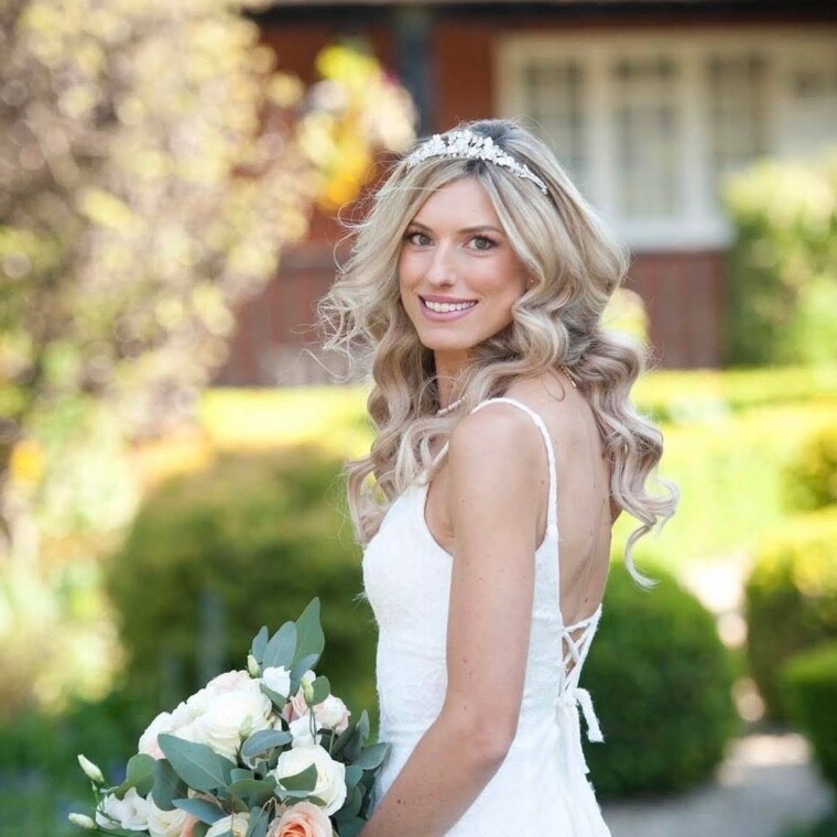 Beautifully natural Bride Make up for Olivia 