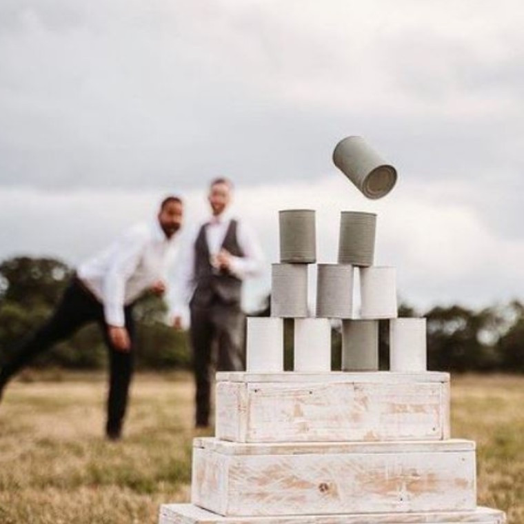 Wedding Day Games - Tin Can Alley