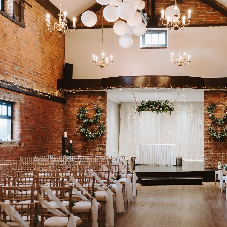 Ceremony room - main barn