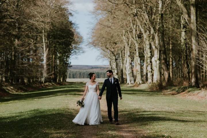 Wedderlie House, Woodland Barn Remote Wedding Venue