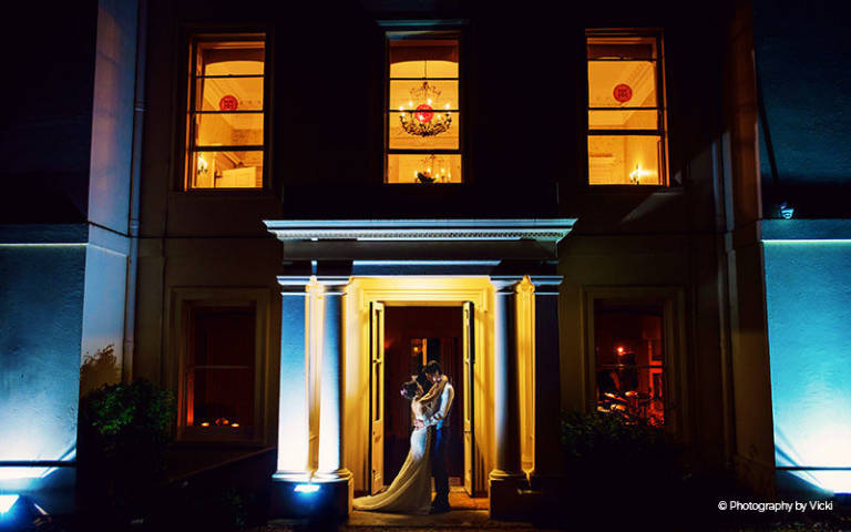 The entrance to Morden Hall is a perfect spot for photographs