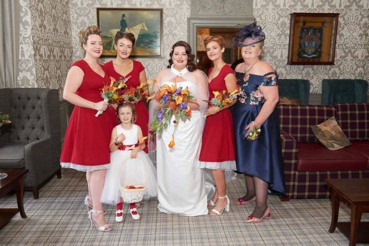 Be Beautiful by Andrea Wedding Party at Redworth Hall