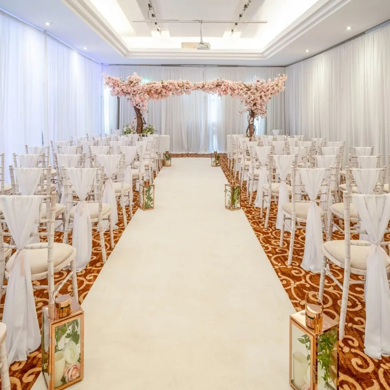 Gosforth Park wedding ceremony space