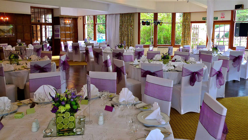 Huge banquet room with 4000 LED's & DJ equipment