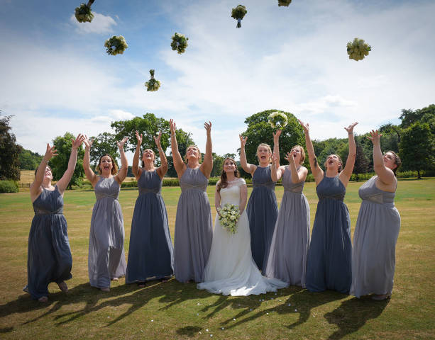 Stone Photos Wedding Photographer in Berkshire, Buckinghamshire, Surrey, Bride, Relaxed, natural, candid, Groom, Love, Couple, Portraits, bride's maids, bouquet, throw