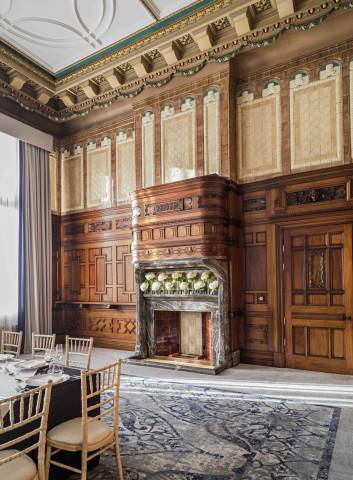 The Directors suite Fireplace