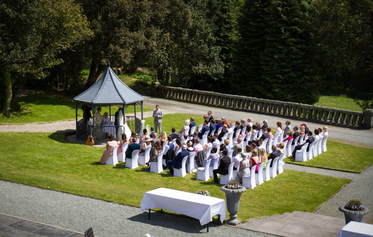 Outdoor ceremonies at Bron Eifion
