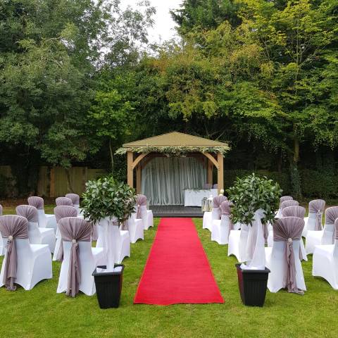 Bridgewood Manor Gazebo - Ceremony