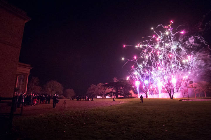 Professional wedding firework displays nationwide