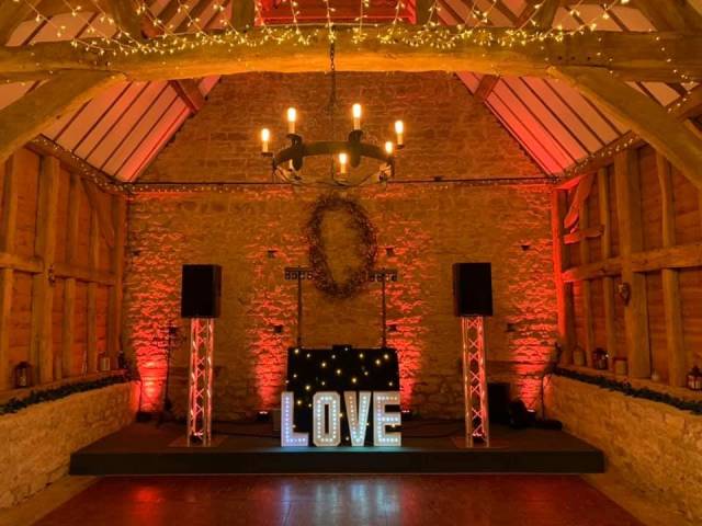 Crossfade Disco at Manor Farm Barn, Marsh Gibbon