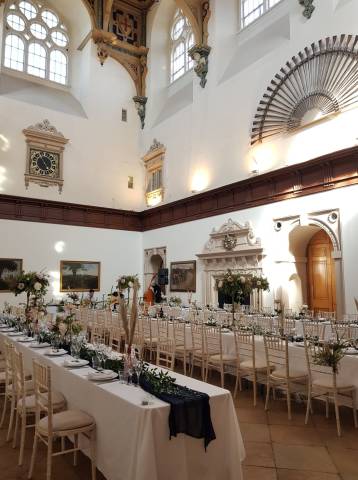 Wollaton Hall - Great Hall Wedding Breakfast