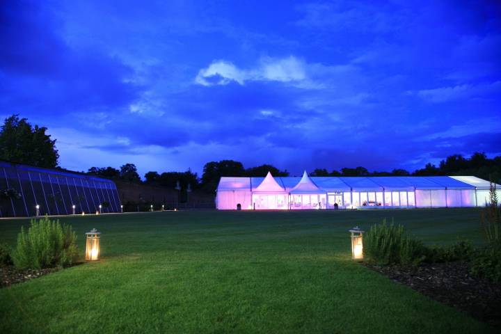 The Conservatory - Luton Hoo Walled Garden - Outside lighting