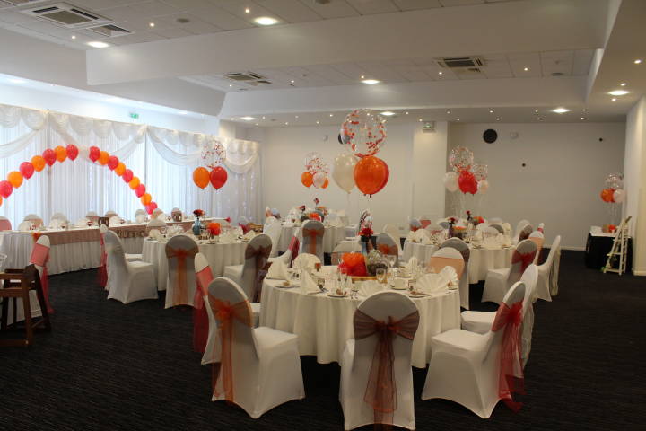 China Fleet Country Club Wedding Breakfast- Atlantic Suite, Saltash, Cornwall
