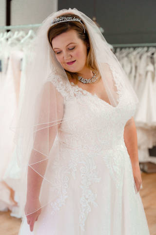 Olivia George Bridal Bridal, wedding dresses in Winchester, Hampshire, wedding veil