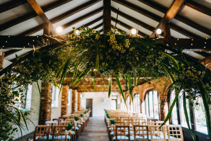 The Courtyard Barn is the perfect setting to say "I Do"!