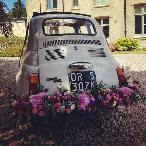 Fiat 500 Hire Transport in Warwickshire