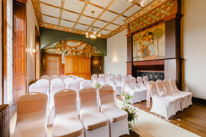 The Fresco Room - Civil Ceremony setting in York