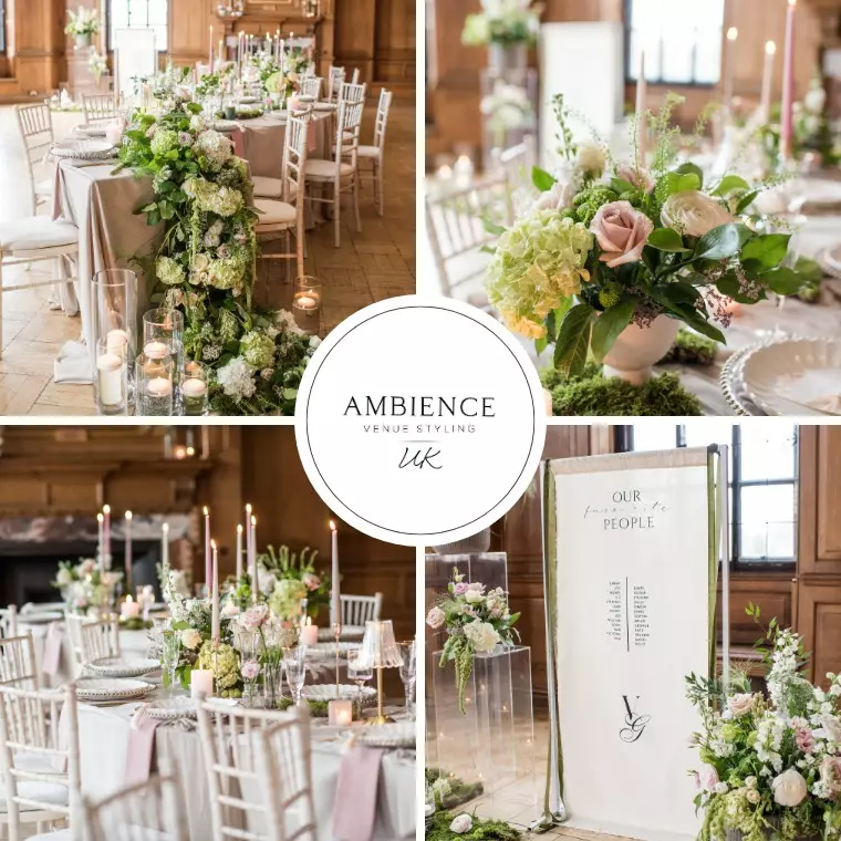 Ambience Venue Styling UK Luxury Wedding Decor