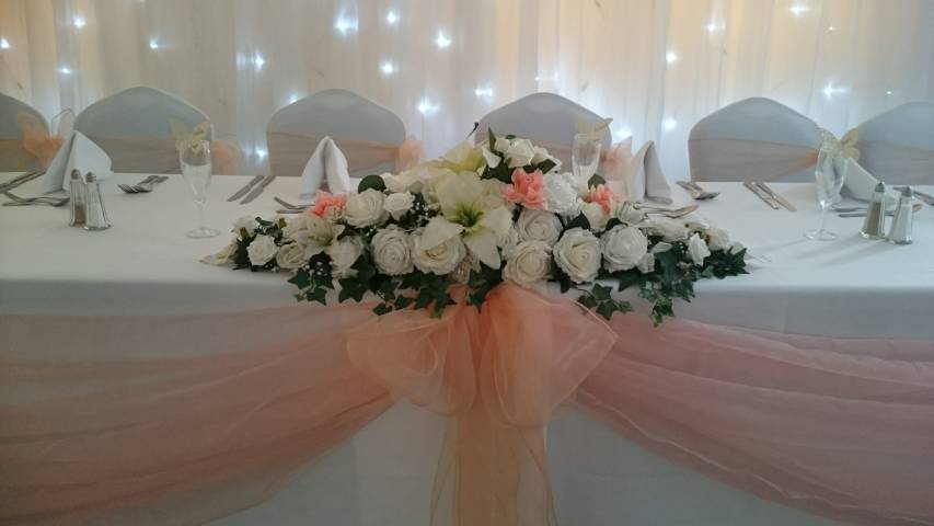 Wedding Flowers at Thurrock Hotel,Venues in Essex