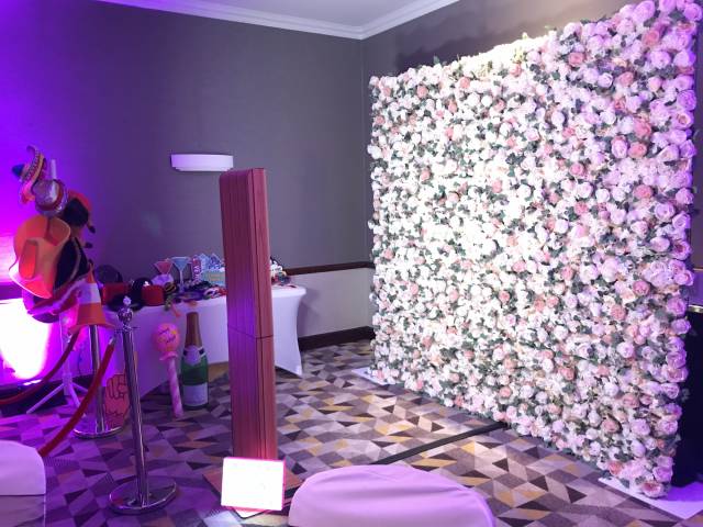 Photo Booth & Flower Wall Hire from Party Delights Photo Booth Entertainment in Hampshire