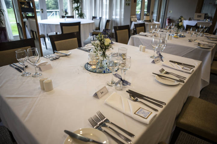 Bearwood Lakes Golf Club wedding breakfast