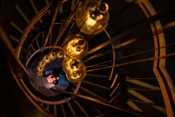 Creative wedding photography
