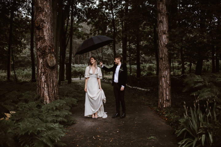 Real weddings - woodland