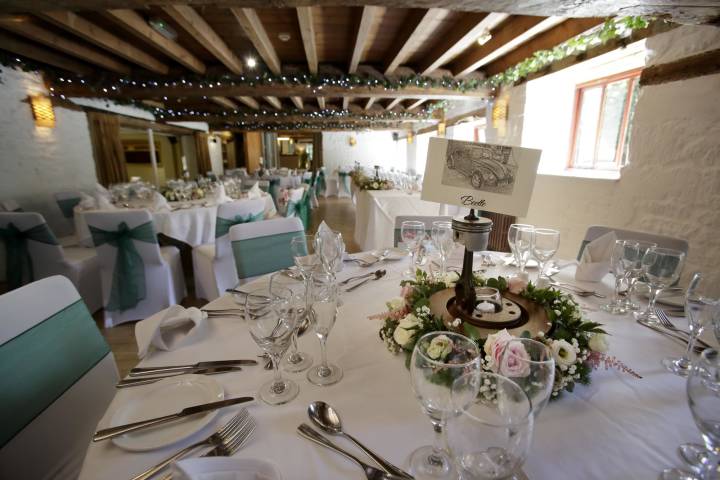 Wedding breakfast at Egypt Mill