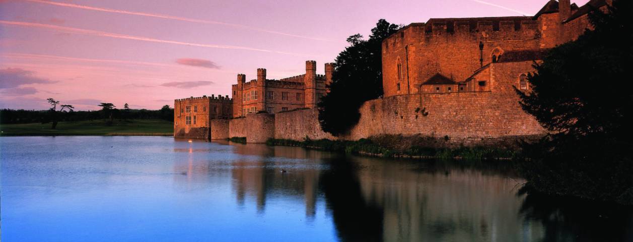 Leeds Castle at Sunset
