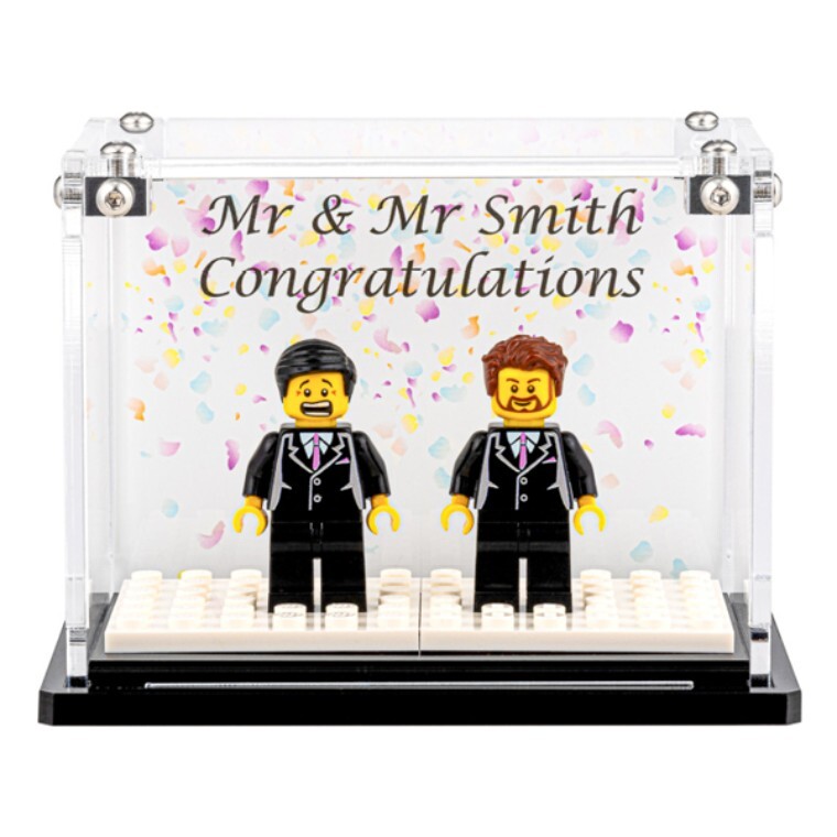 Fab Bricks - lego wedding gifts mr & mr smith congratulations present UK delivery
